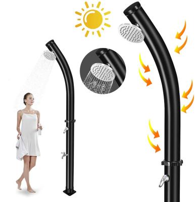 China Outdoor Outdoor Swimming Pool Shower Solar Camping Shower Booster Pumps Solar Water Shower for sale