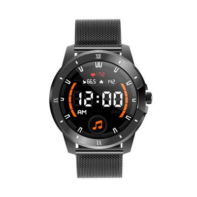 China Touch Screen MX12 Music Watch Call Heart Rate Blood Oxygen Sleep Monitor Local Reminder Alarm Clock Touch Screen Music Wristband for sale