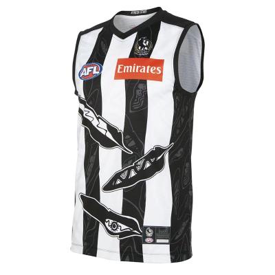 China New Custom Digital 2022 100% Polyester Printing Alf Tank Top Afl Uniform for sale