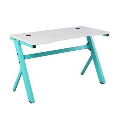 China Z Shaped PC Gaming Computer Desk PC Gaming Table z Shape Leg Laptop Table For Game for sale