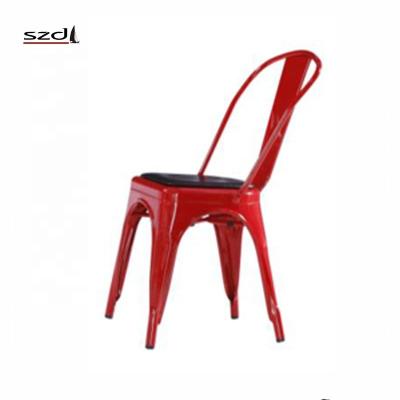 China New style restaurant metal chair free sample modern cheap luxury industrial wholesale prices metal chair for sale