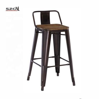 China Modern high helm chair with back and wooden seat TMC-011W for sale