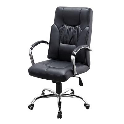 China Modern Design Free Sample Leather Armchair Computer Chair Office Boss Chair Lift Executive Swivel Chair SD-527 for sale