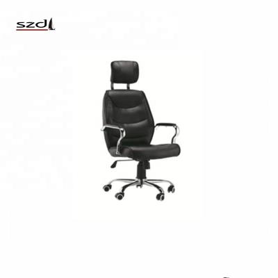 China Neck Support Armrest Office Rotating Leather Chair SD-5305P for sale