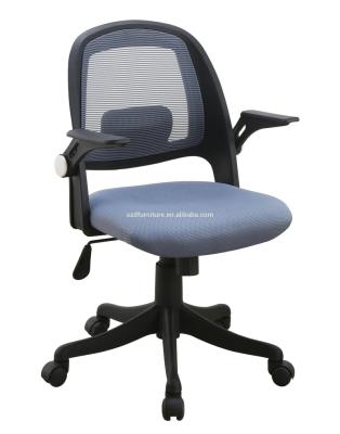 China Executive computer mesh office chair rotation plastic back cover nylon base/metal frame adjustable nylon armrestSD-5163 for sale