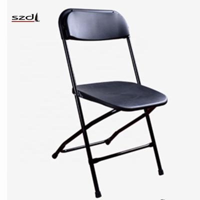 China Modern cheap wholesale plastic folding chairs wedding event chairs on sale SD-19 for sale