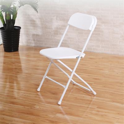 China Free Sample Modern Cheap Price 10 Chairs Easy Storage Strong Stacking Portable White Wholesale Used Folding Chairs for sale