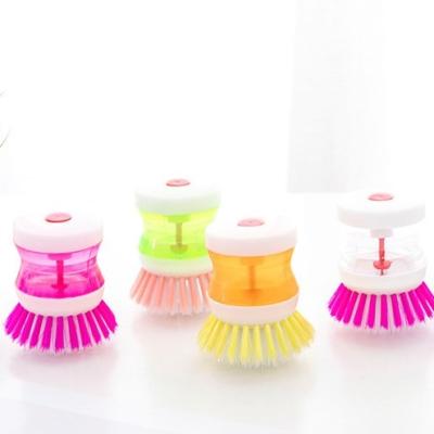 China Viable Kitchen Gabgets Tool Small Household Household Brush Plastic Home Brush For Dishware Pot Pan for sale