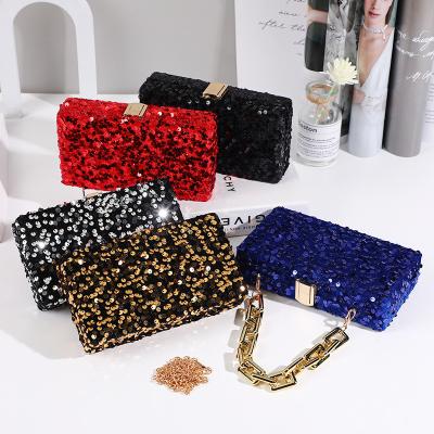 China Fashion The Latest Popular Wedding Women's Tote Bag fashion luxury Bead Embroidery Sequined Evening Clutch for sale