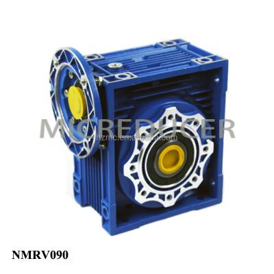 China Small Aluminum Alloy NMRV Worm Gear Single Phase Motor Speed ​​Reducer For DC Motor for sale