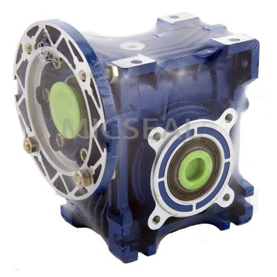 China Aluminum alloy Chinese quality Motovario good as NMRV030 mini speed reducer for sale