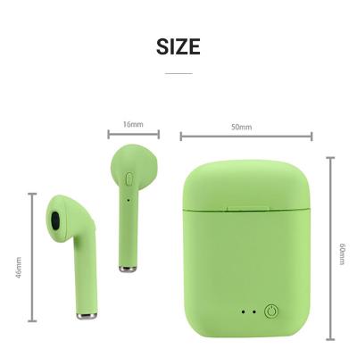 China For All Smartphone i7 Mini New Tws Headset Wireless Bluetooth 5.0 Tablet Earphones With Mic Charging Pod Mini Earbud Sports Headphones Smart Phone For All for sale