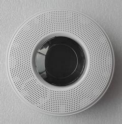 China Addressable smoke detector wireless type,with 4.5V battery and voice prompt for sale