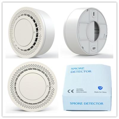 China Standalone smoke detector with DC 3V battery and CE approval from Chinese factory with ISO ,lifetime of 2 years for sale