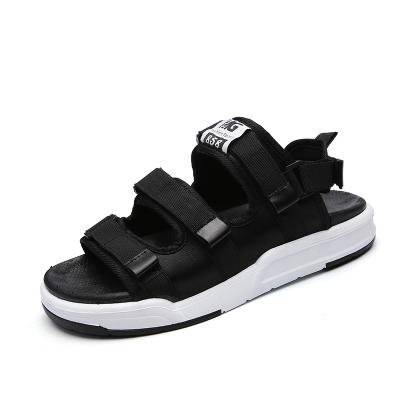 China Trendy Fashion Closed Toe Beach Men's Flip Flop Sandals Leather Outdoor shoes men's summer sport sandals SHOES for sale