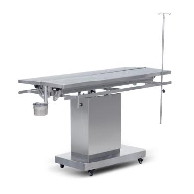 China Health Care Stainless Steel Manual Operation Table Animal Veterinary Pet Medical Equipment for sale