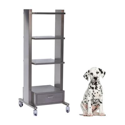 China Veterinary Medical Manufacturer Stainless Steel Lifting Function Operation Table Value Instrument High Quality Handy Support Trolley for sale