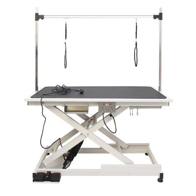 China Low-Low Sustainable Dog Grooming Equipment Than Lift Table Electric Dog Grooming Table Pet Grooming Table for sale