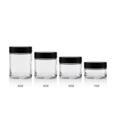 China Freshness Preservation Candela Jars Glass Glass Spice Jars Cream Jar Glass for sale