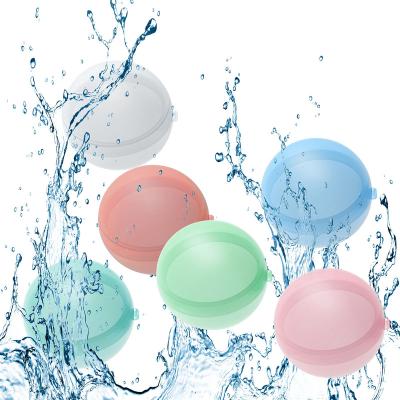 China Reusable Children Toy Balls Magic Water Balloon Toy Self Sealing Resealable Silicone Summer Water Play Outdoor Bomb Ball for sale