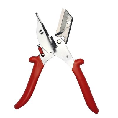 China PVC 45-90 Degree Angle Scissor Multi Anti-Skid Wire Electric Auto Conduit Plastic Pipe Miter Trimmer Balance Cutter Angle Handle Miter Trunking PVC for sale