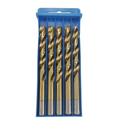 China Hss Titanium Coated Straight Leg Twist Dirlls for sale