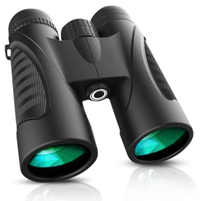 China Large Eyepiece Outdoor High Definition Clear High Definition Clear Adult Travel Binocular Child Waterproof Durable 12x50 Durable for sale