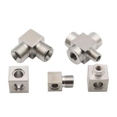 China Aluminum china cnc service product metal parts manufacturers oem precision milling machine custom machining stainless steel for sale