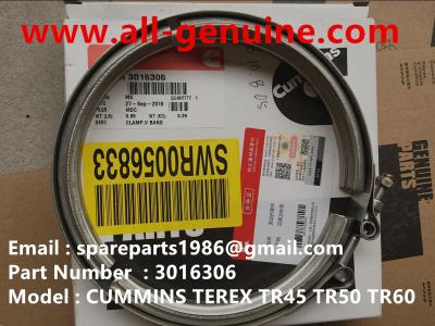 China TEREX CUMMINS 3016306 CLAMP V BAND for sale