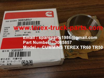 China CUMMINS TEREX 3085857 SLEEVE WEAR  NHL MINING DUMP TRUCK TR35 TR50 TR60 TR100 3305B 3305F 3303 3307 TR45 TR70 MT4400 for sale