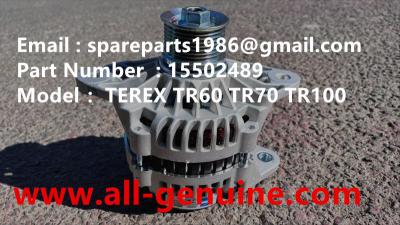 China 15502489 ALTERNATOR TEREX CUMMINS NHL RIGID DUMP TRUCK TR35 TR50 TR60 TR100 3305B 3305F 3303 3307 TR45 TR70 MT4400 for sale