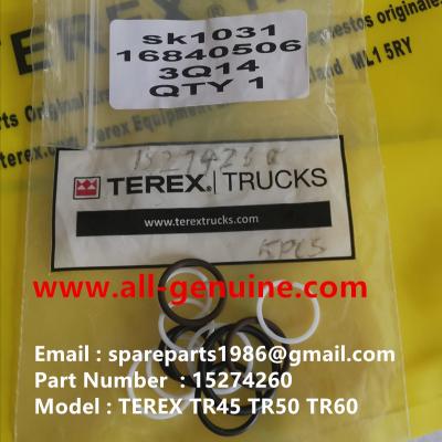 China TEREX 15274260 SEAL KIT SOLENID CARTIDGE NHL DUMP TRUCK TR35 TR50 TR60 TR100 3305B 3305F 3303 3307 TR45 TR70 MT4400 for sale