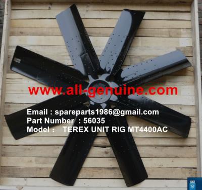 China MT4400 56035 FAN BLADE UNIT RIG  TEREX NHL DUMP TRUCK TR35 TR50 TR60 TR100 3305B 3305F 3303 3307 TR45 TR70 CUMMINS for sale