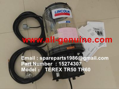 China TEREX 15274307 AUTO LUBRICANT  PUMP NHL MINING DUMP TRUCK TR35 TR50 TR60 TR100 3305B 3305F 3303 3307 TR45 TR70 MT4400 for sale