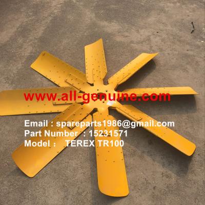 China 15231571 FAN  OF TEREX NHL UNIT RIG CUMMINS ALLISON TR35A 3303 3305 3307 TR50 TR60 TR100 MT3300 MT3600 MT4400 for sale