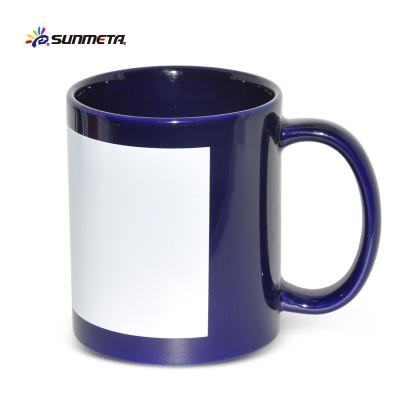 China Manufacturer Sustainable Supply Custom Ceramic Coffee Mug 11oz Patch Mug For Sublimation Printing for sale