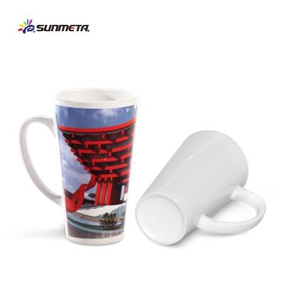 China Wholesale Viable Mark Cup Cheap 17oz Conical Shape Mug For Sublimation for sale