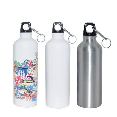 China Sustainable Fashion 750ml Bicycle Sports Aluminum Water Bottle Customized Art Design Aluminum Bottle for sale