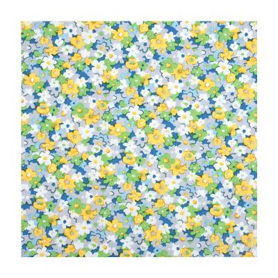 China High Quality Abrasion-Resistant Flower Polyester Cotton Paper Printed Woven Fabric For Canvas Suitcase for sale