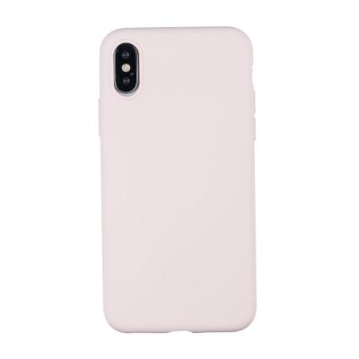 China 2021 Slim/Back Best Selling Silicone Case/Back Case Phone Cases For iPhone X Ultra Thin Liquid Silicone Case for sale