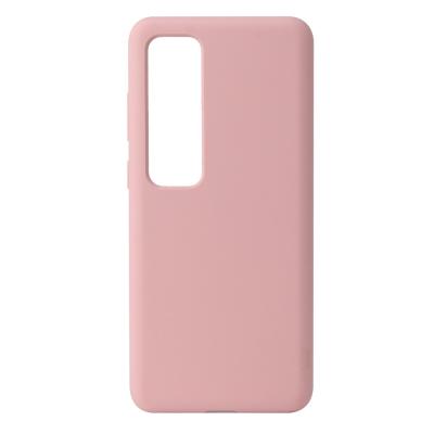 China New Pink Liquid Case Full Matte Soft Anti-fall Silicone Phone Case For Xiaomi Note 10/Redmi 9A for sale