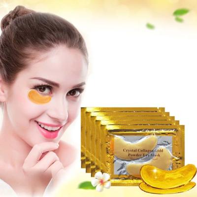 China Anti-wrinkle 24k Gold Eye Mask Collagen Eye Patch Crystal Moisturizing Collagen Eye Patch for sale