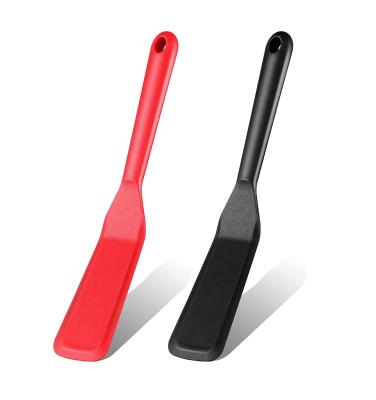 China 10 Inch Viable Silicone Spatula Shovel Turner Spatula Heat-Resistant Non-Stick Cooking Thin Spatula For Pizza Crepe Omelet Pancakes for sale