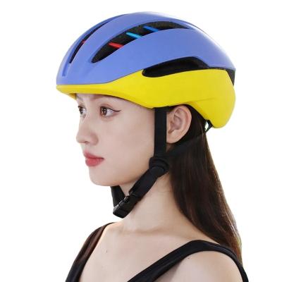 China PC+EPS Outdoor Sports Light Up Breathable Male And Female Adult Electric Scooter Bicycle Safety Helmet for sale