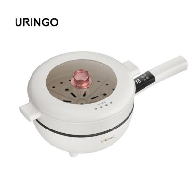 China Portable Cookware Pot Stainless Steel Pot Non-Stick Easily Cleaned Electric Pan Multi-Function Electric Hot Steamer Electric Power for sale