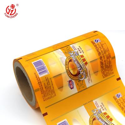 China Custom Logo Moisture Proof Pouch Bopp Lamination Roll Film Plastic Food Sachet Packaging for sale