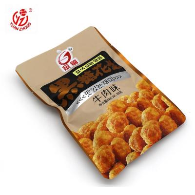 China Custom Moisture Proof Snack Bags Heat Seal Food Packaging With Clear Window for sale