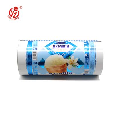 China China Manufacturer Moisture Proof Factory Price Custom Printed Food Grade Ice Cream Packaging Plastic Roll Film for sale