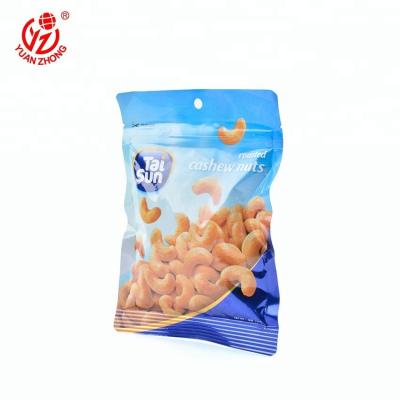 China Moisture Proof Nut Bag Plastic Zipper Fruit/Food/Snack Moisture Proof Dry Packaging for sale