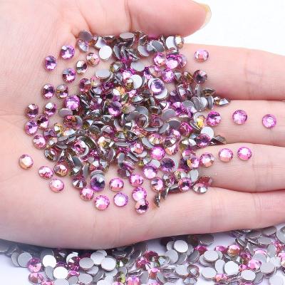 China SS30 2880PCS Crystal Stones Flat Back Many Bags Garment Nail Art Shose Hot Sale Super Glitter Colors 3D Non HotFix Fake Nail Stones Charm Glass Manicure for sale